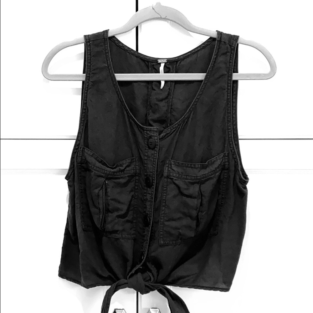 Free People tie tank